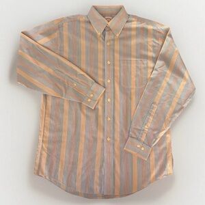 Brooks Brothers 346 Non-Iron Long Sleeve Shirt Men's Size M Colorful Stripes